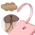 Wholesale iPhone 8 Plus / 7 Plus 3D Teddy Bear Design Case with Hand Strap (Red)